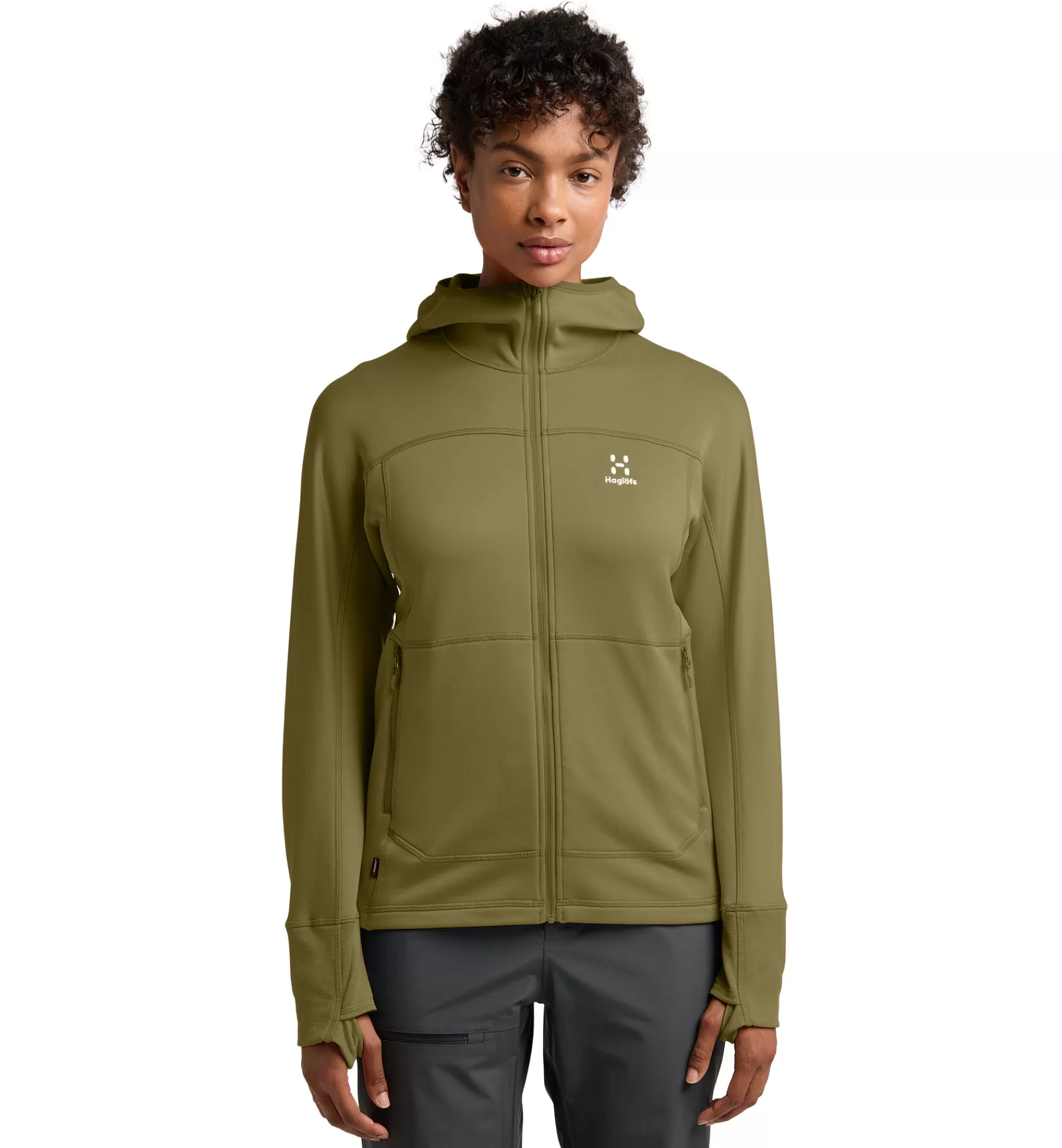 Haglöfs Betula Hood Women | Dam Fleece/Mellanlager