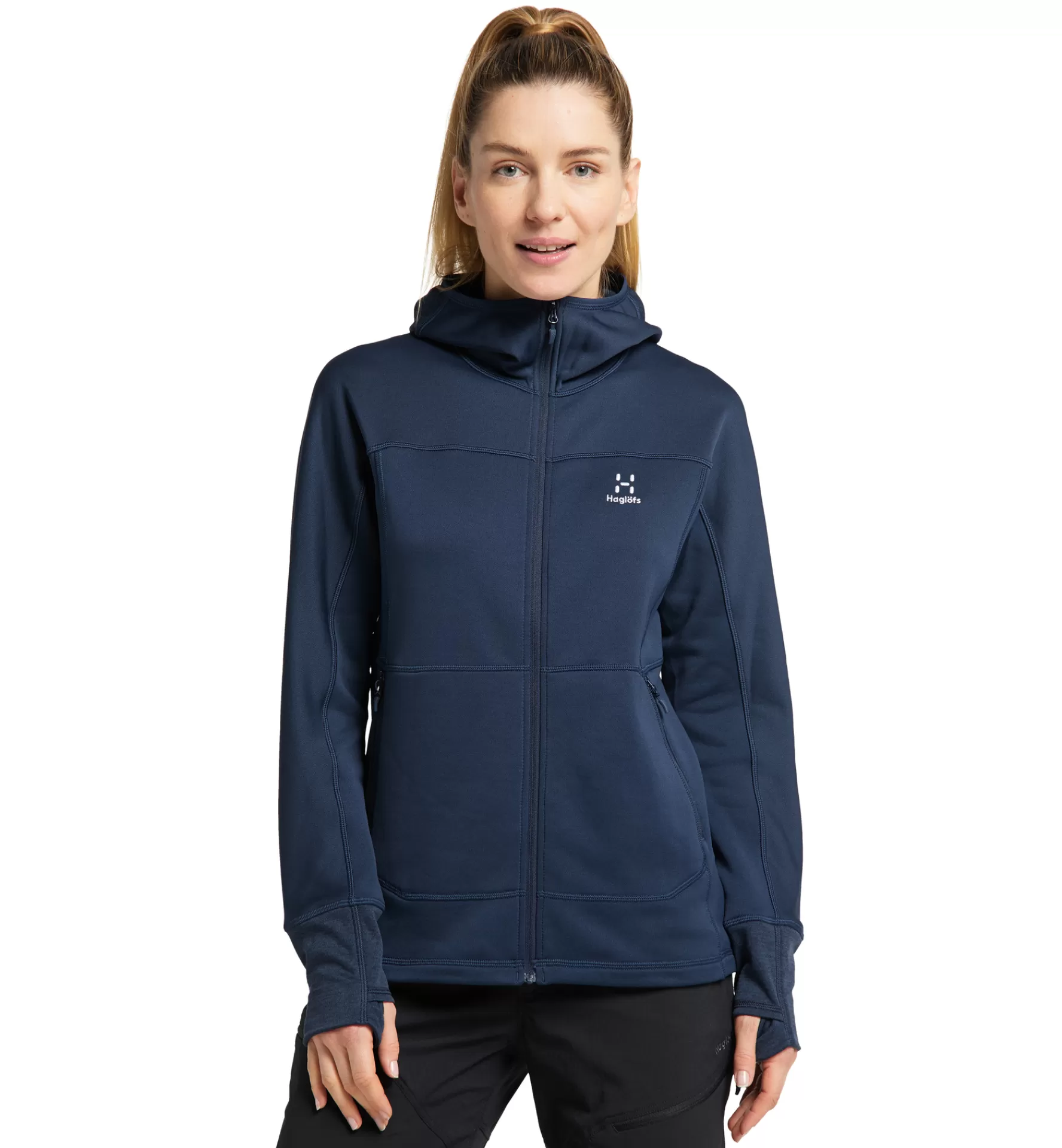 Haglöfs Betula Hood Women | Dam Fleece/Mellanlager