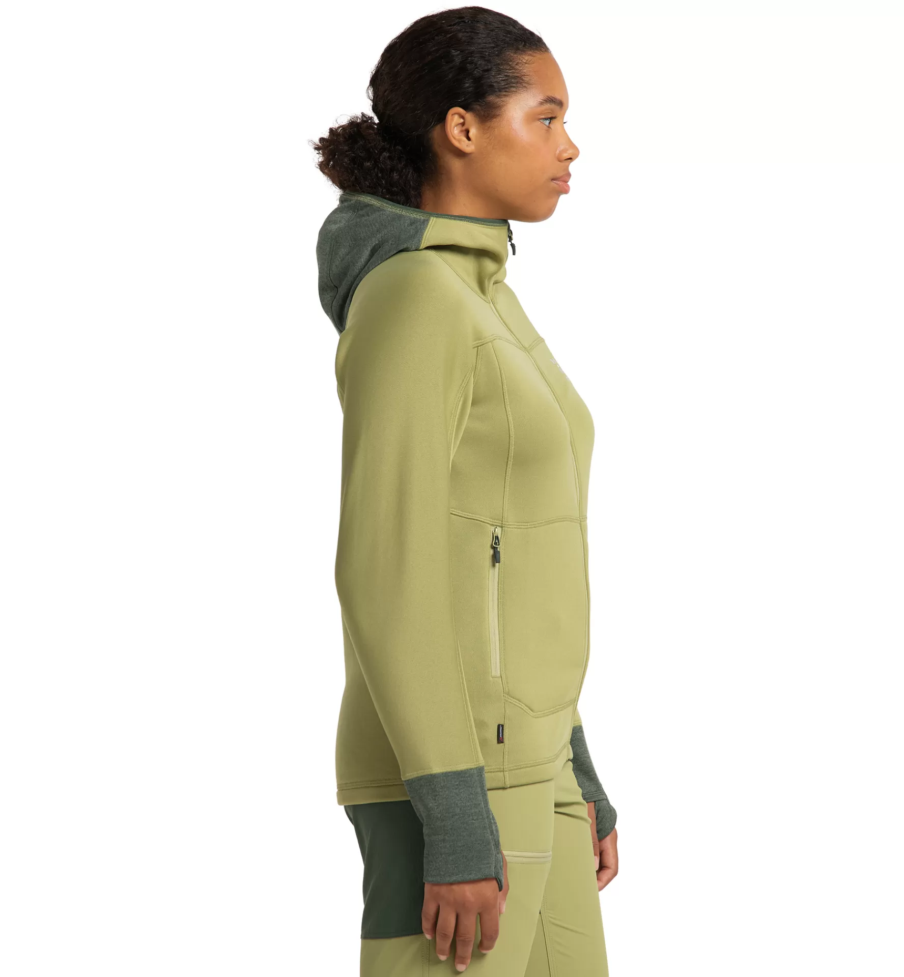 Haglöfs Betula Hood Women | Dam Fleece/Mellanlager