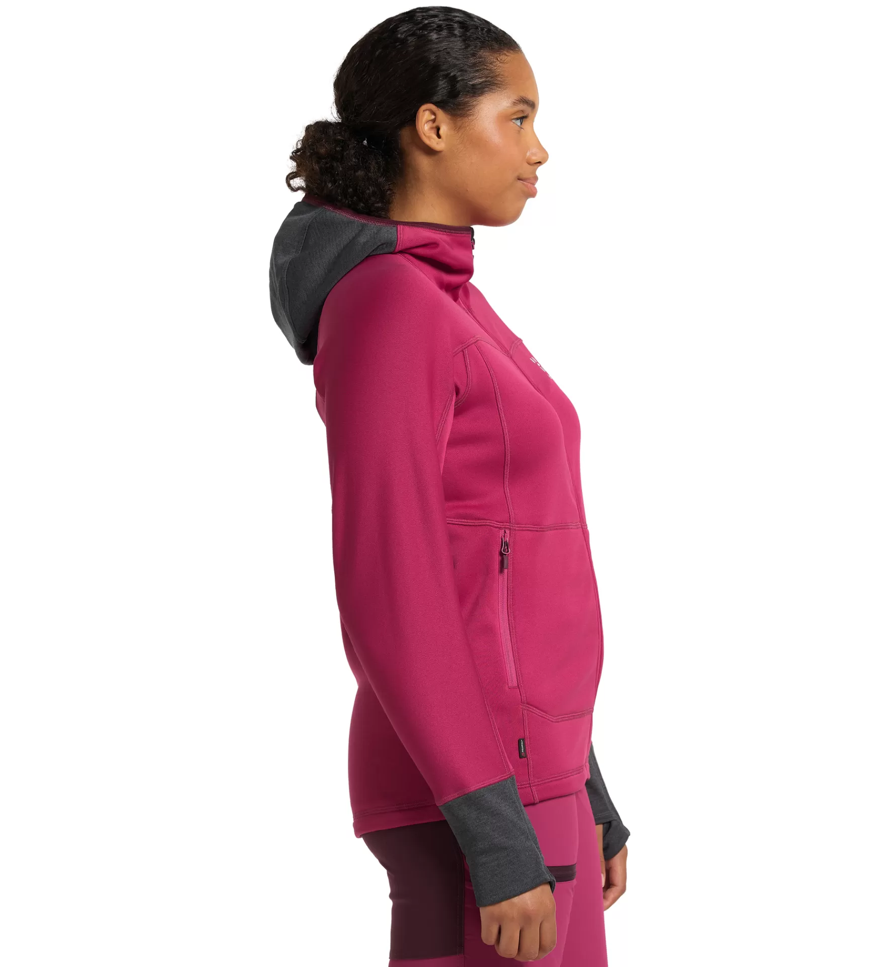 Haglöfs Betula Hood Women | Dam Fleece/Mellanlager