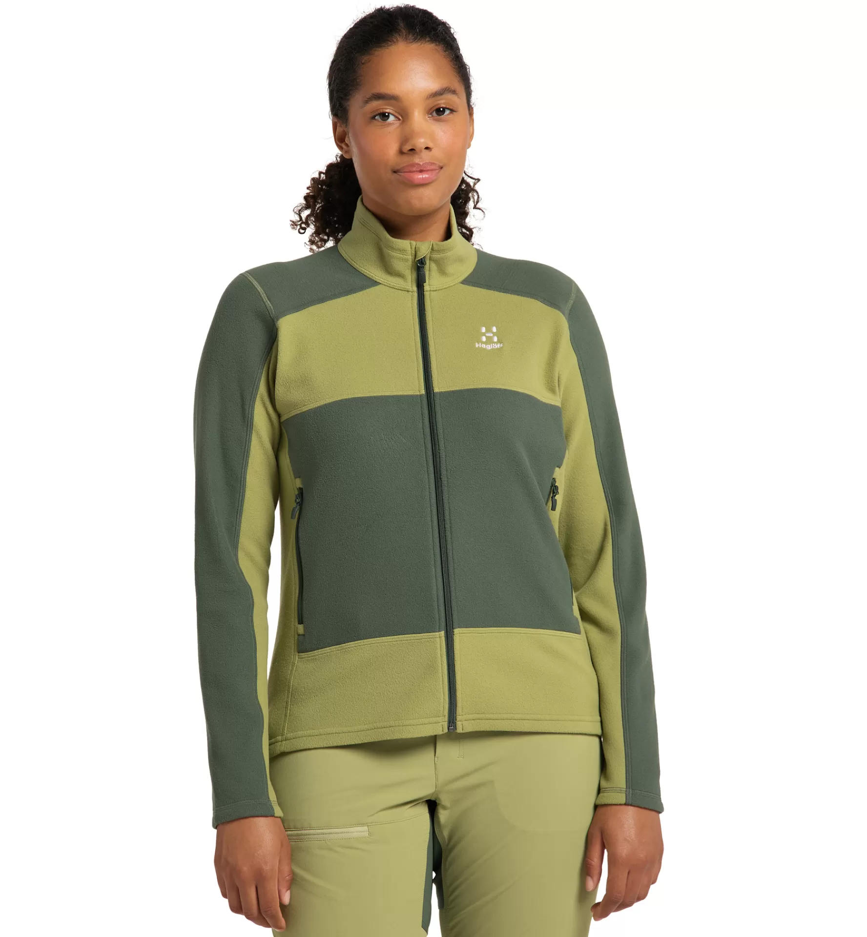 Haglöfs Buteo Mid Jacket Women | Dam Fleece/Mellanlager