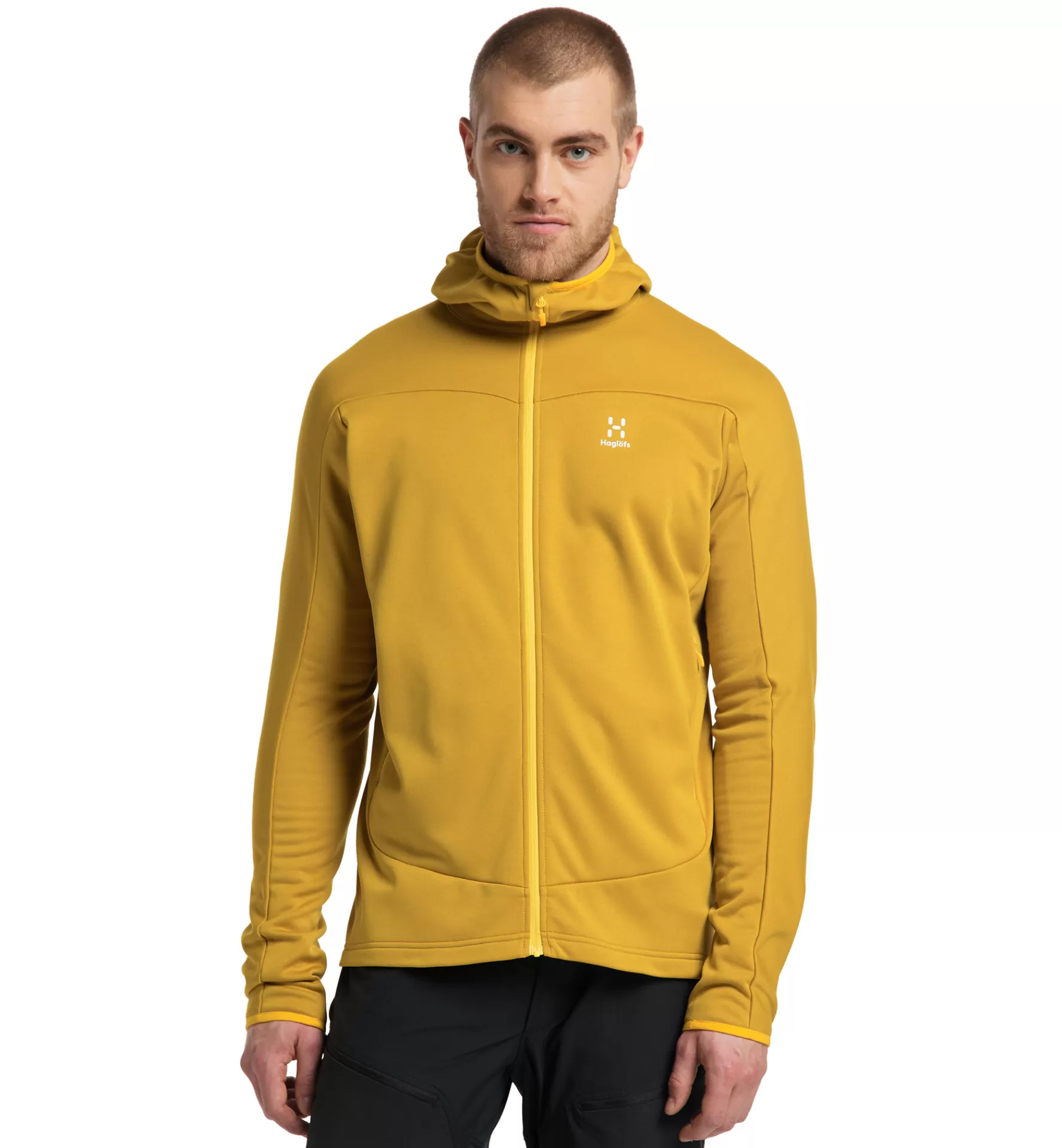 Haglöfs Frost Mid Hood Men | Herr Fleece/Mellanlager