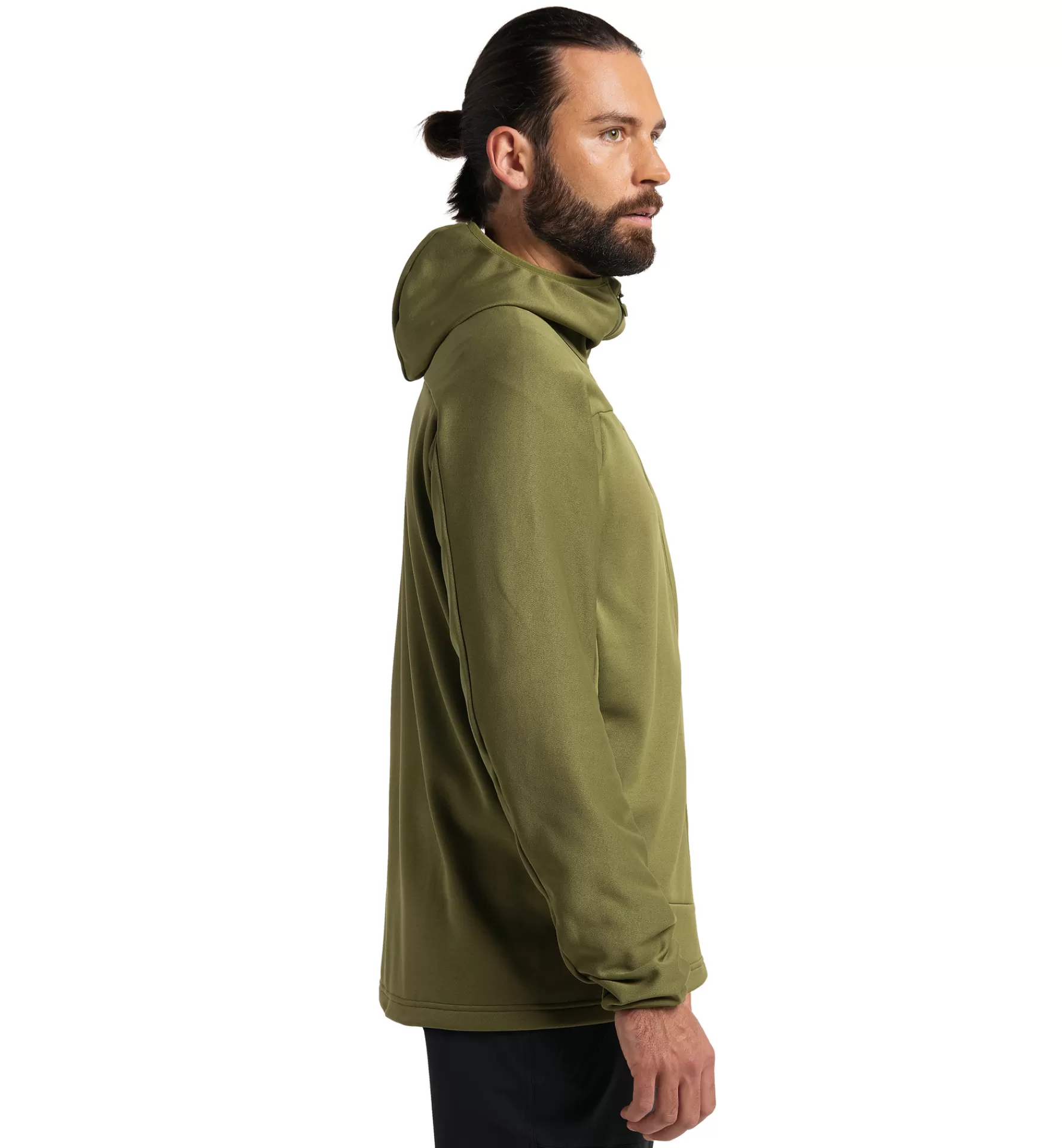 Haglöfs Frost Mid Hood Men | Herr Fleece/Mellanlager