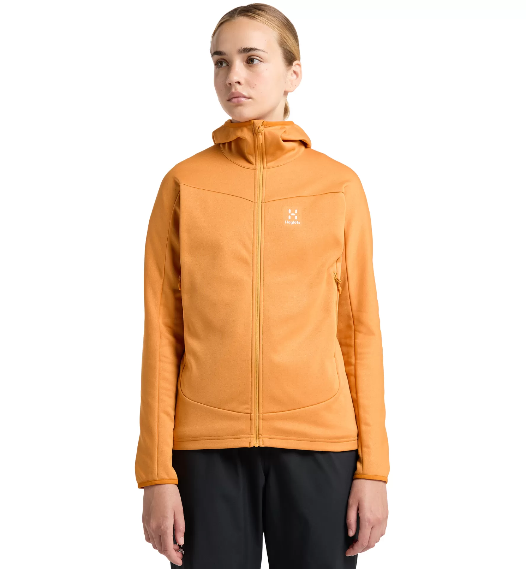 Haglöfs Frost Mid Hood Women | Dam Fleece/Mellanlager