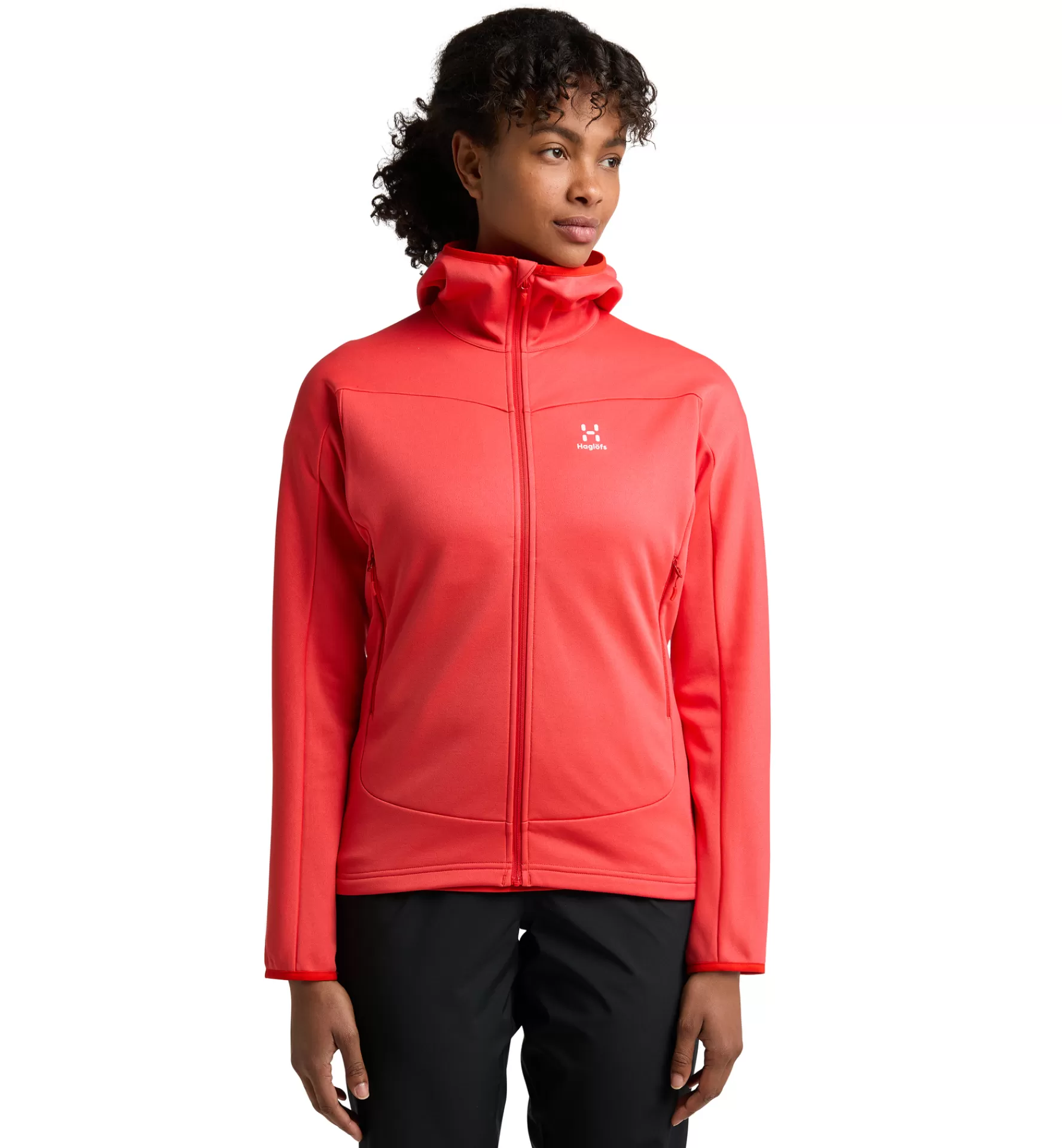 Haglöfs Frost Mid Hood Women | Dam Fleece/Mellanlager