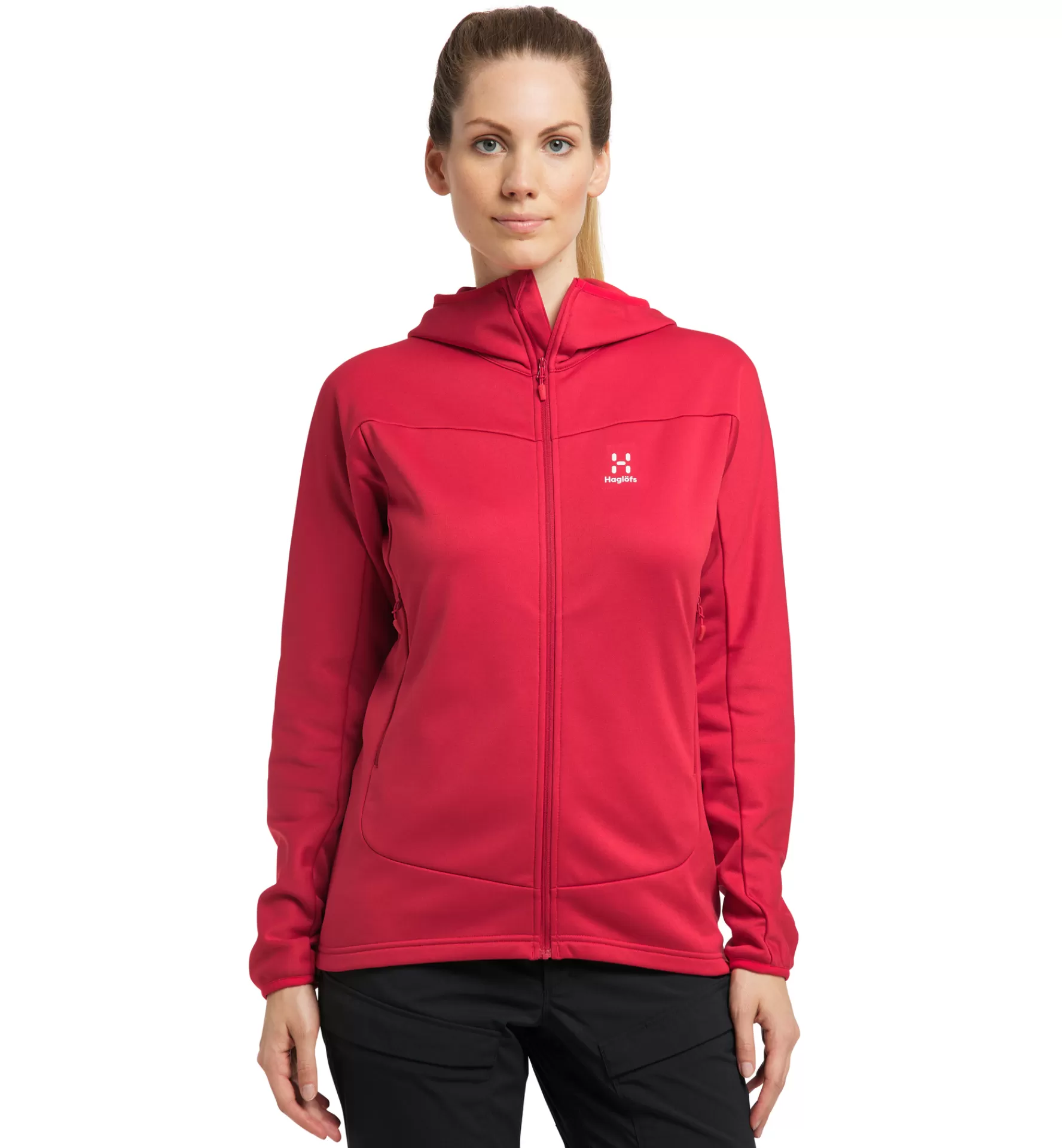 Haglöfs Frost Mid Hood Women | Dam Fleece/Mellanlager