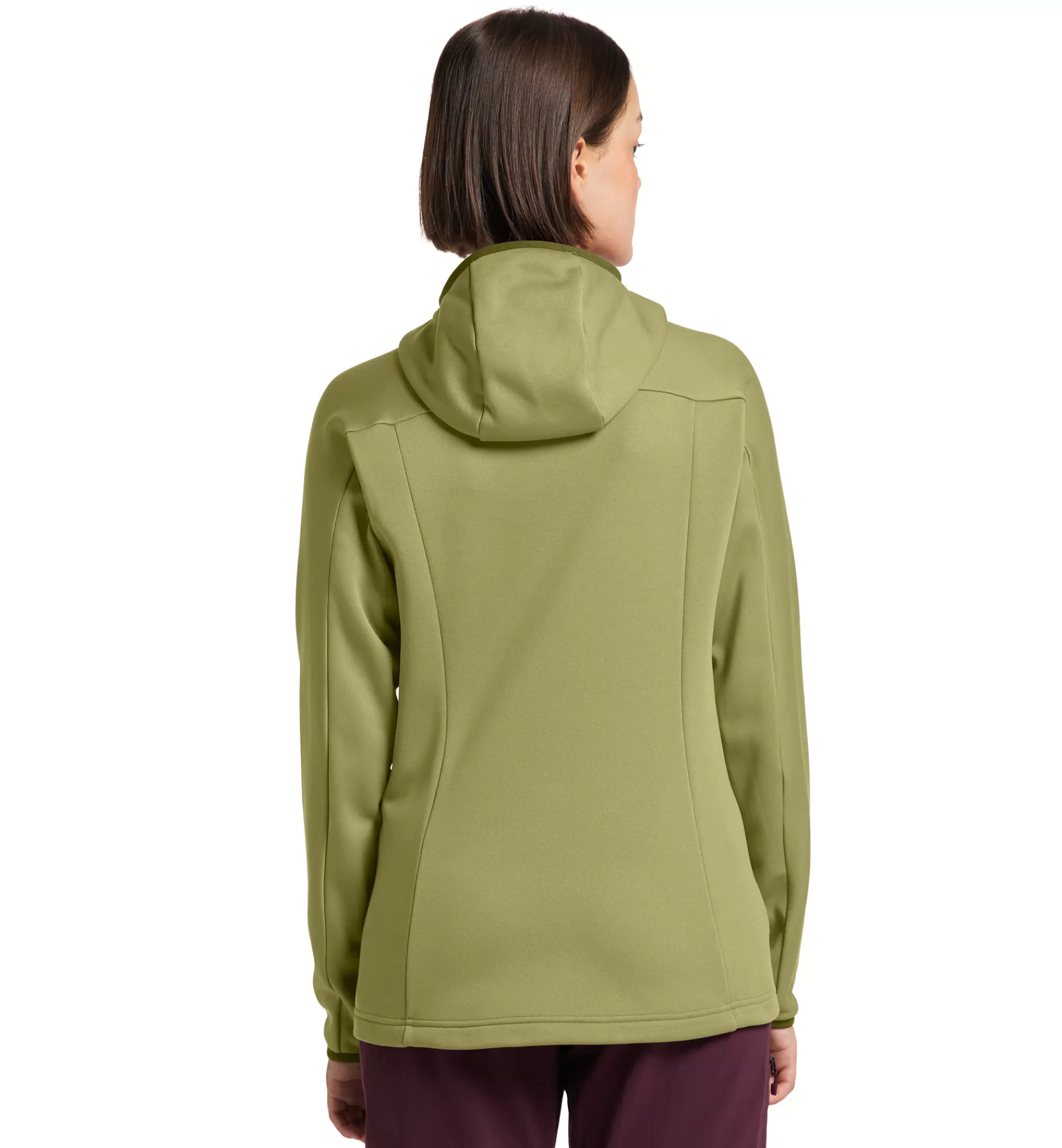 Haglöfs Frost Mid Hood Women | Dam Fleece/Mellanlager