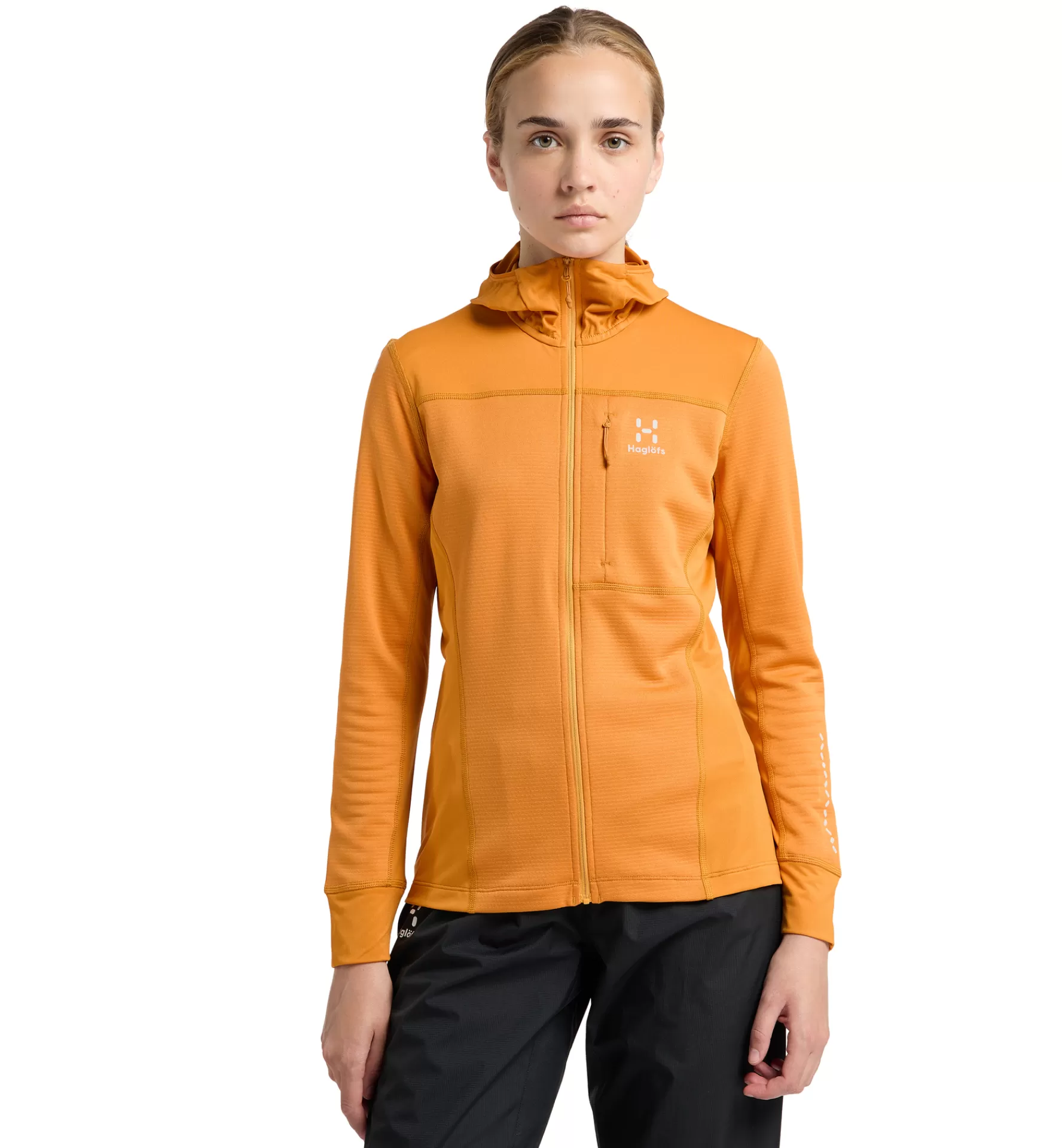 Haglöfs L.I.M Mid Multi Hood Women | Dam Fleece/Mellanlager