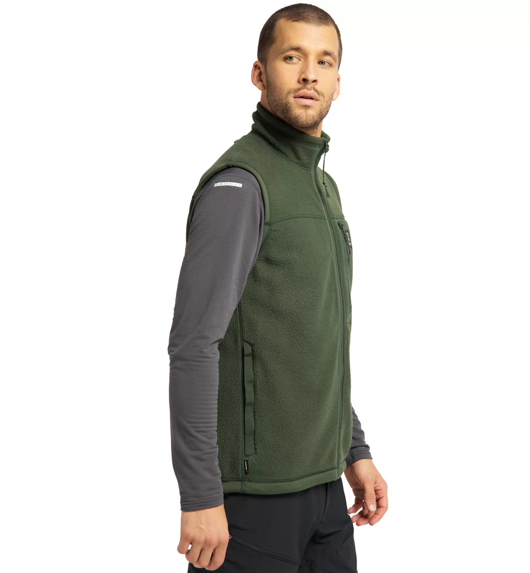 Haglöfs Malung Pile Vest Men | Herr Fleece/Mellanlager