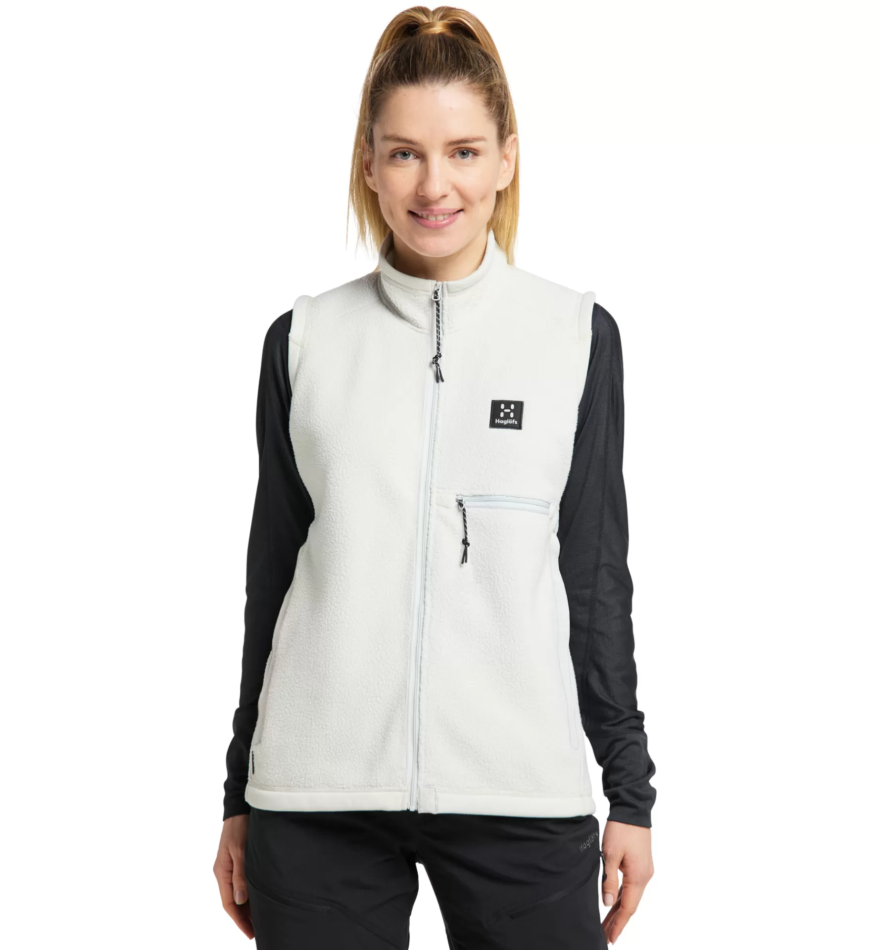 Haglöfs Malung Pile Vest Women | Dam Fleece/Mellanlager