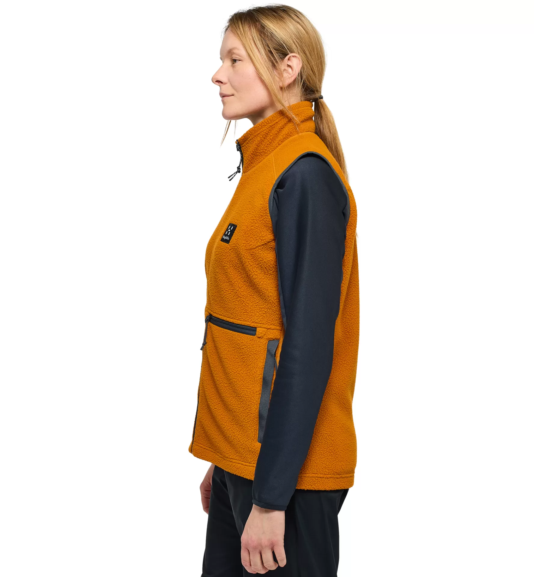 Haglöfs Malung Pile Vest Women | Dam Fleece/Mellanlager