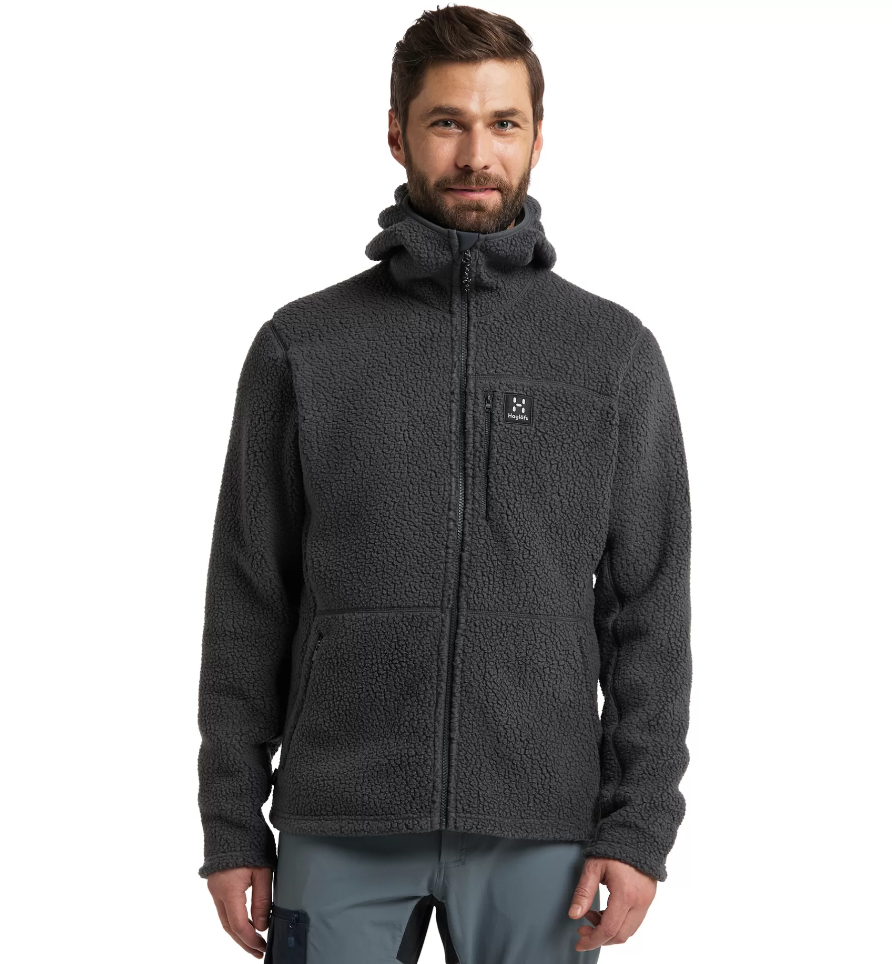 Haglöfs Pile Hood Men | Herr Fleece/Mellanlager