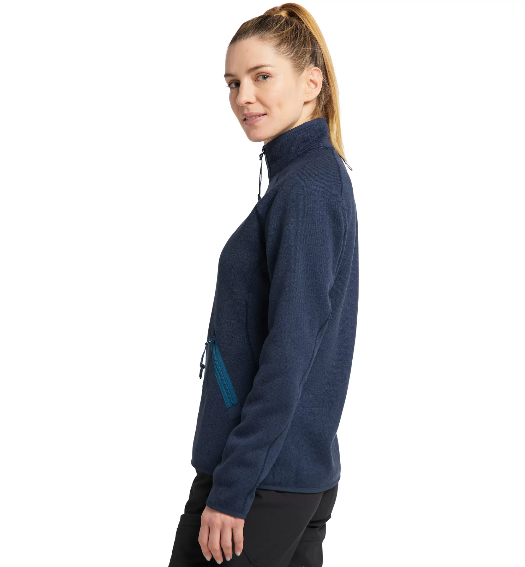 Haglöfs Risberg Jacket Women | Dam Fleece/Mellanlager