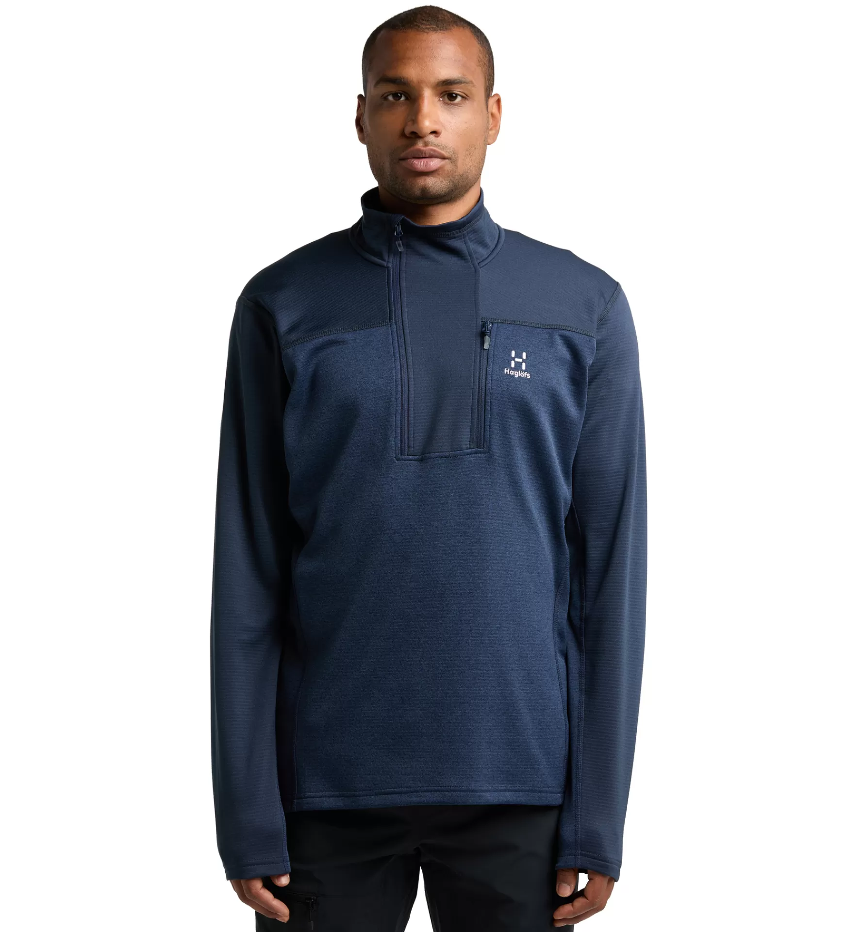 Haglöfs Roc Flash Mid Halfzip Men | Herr Fleece/Mellanlager