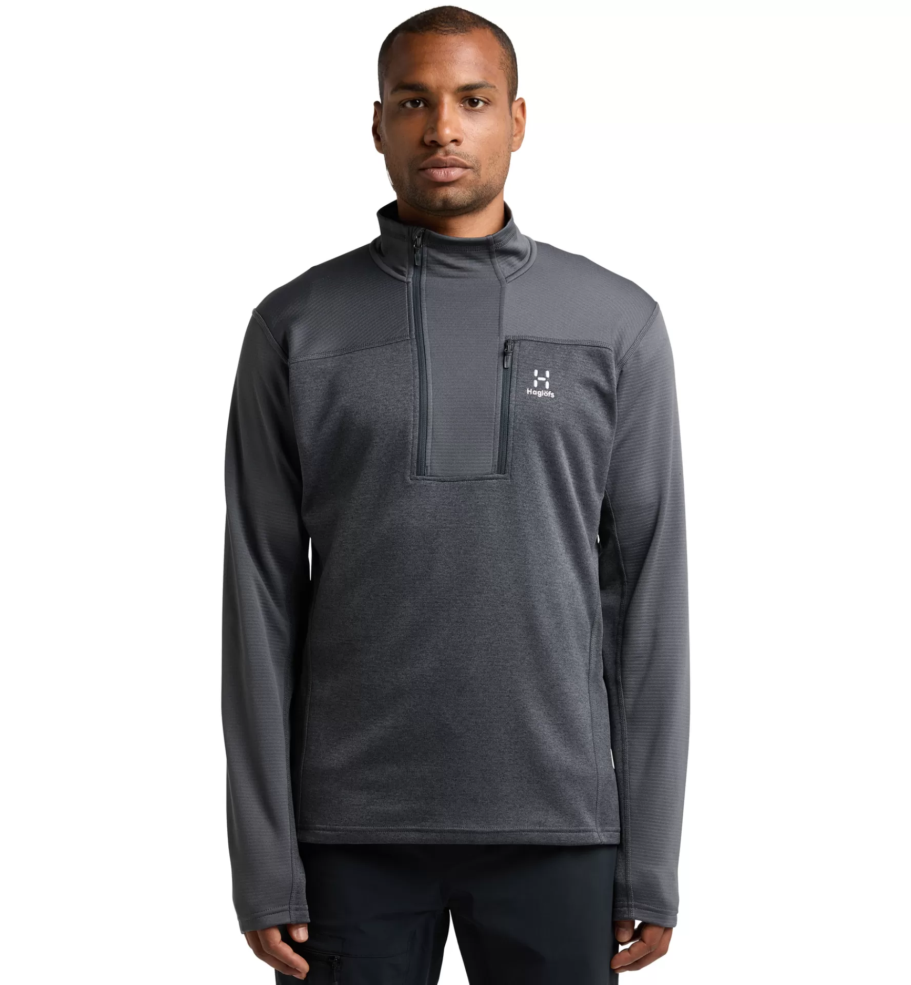 Haglöfs Roc Flash Mid Halfzip Men | Herr Fleece/Mellanlager