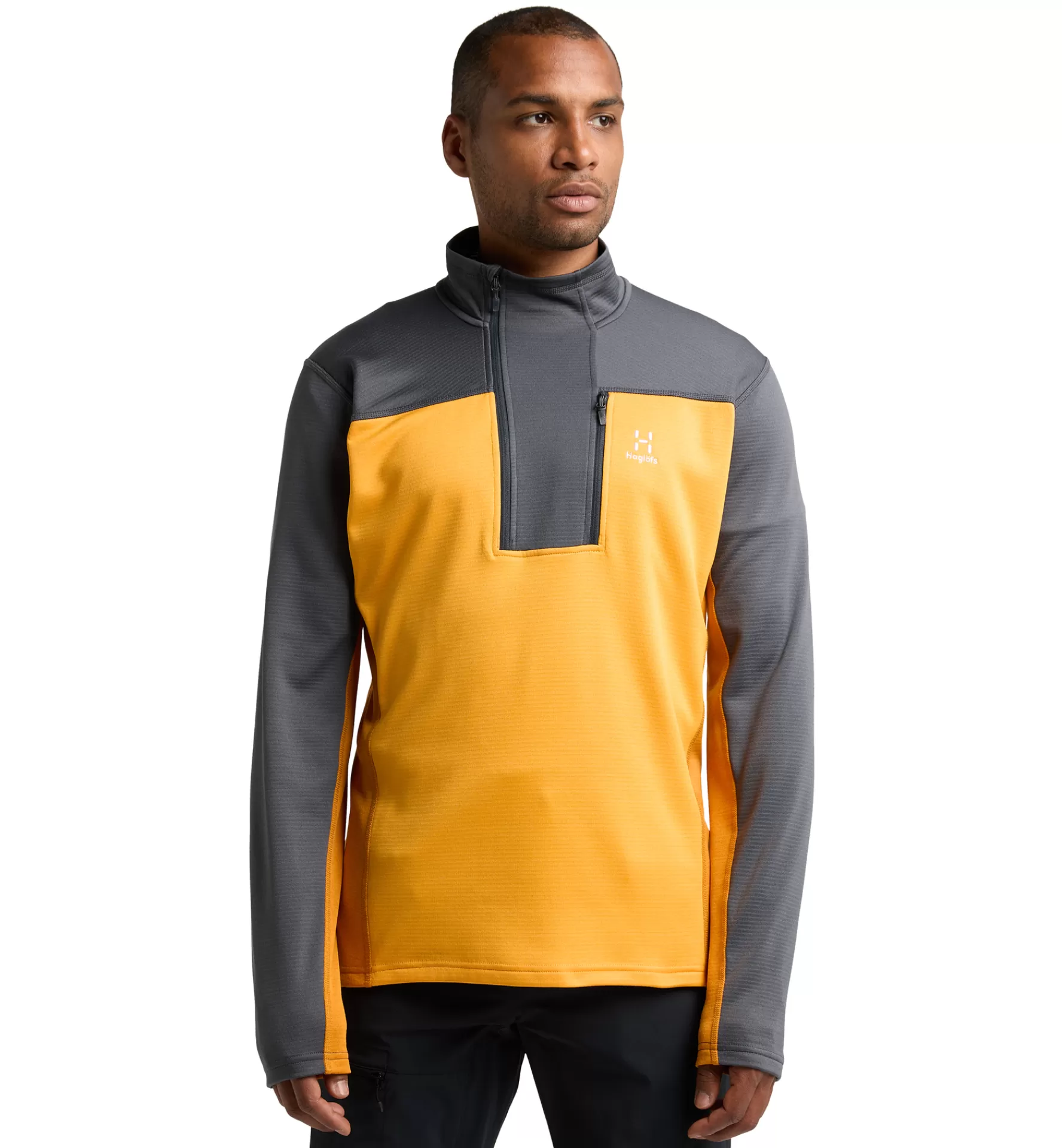 Haglöfs Roc Flash Mid Halfzip Men | Herr Fleece/Mellanlager