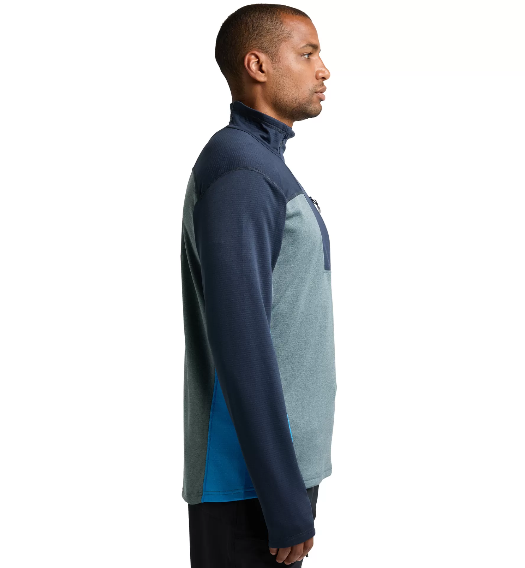 Haglöfs Roc Flash Mid Halfzip Men | Herr Fleece/Mellanlager