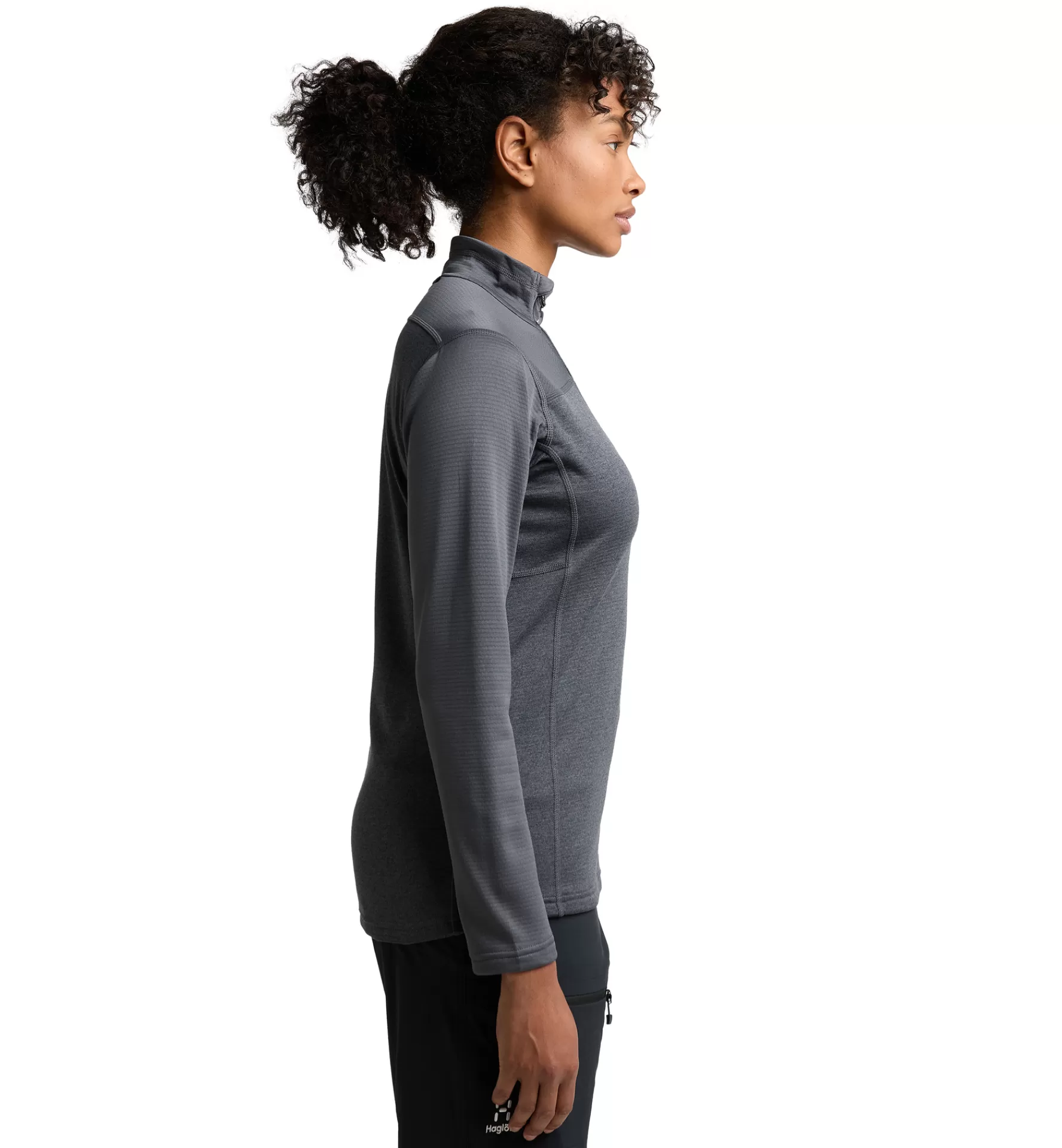 Haglöfs Roc Flash Mid Halfzip Women | Dam Fleece/Mellanlager