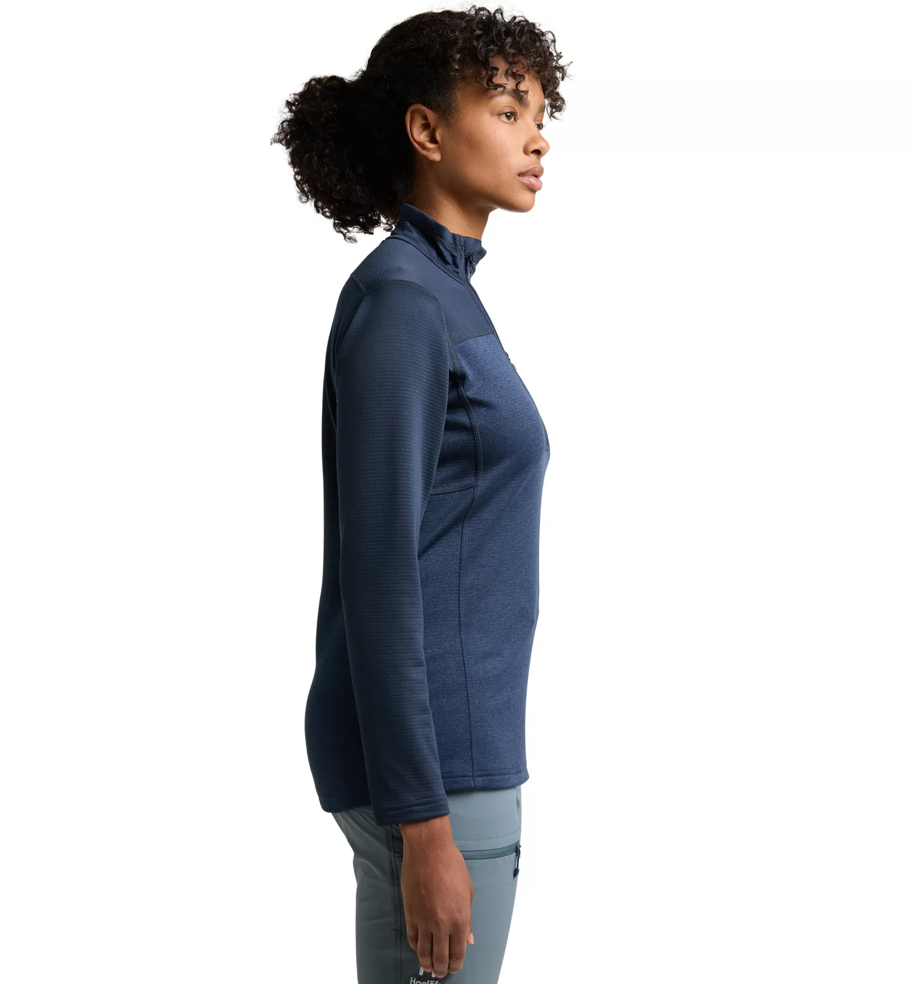 Haglöfs Roc Flash Mid Halfzip Women | Dam Fleece/Mellanlager