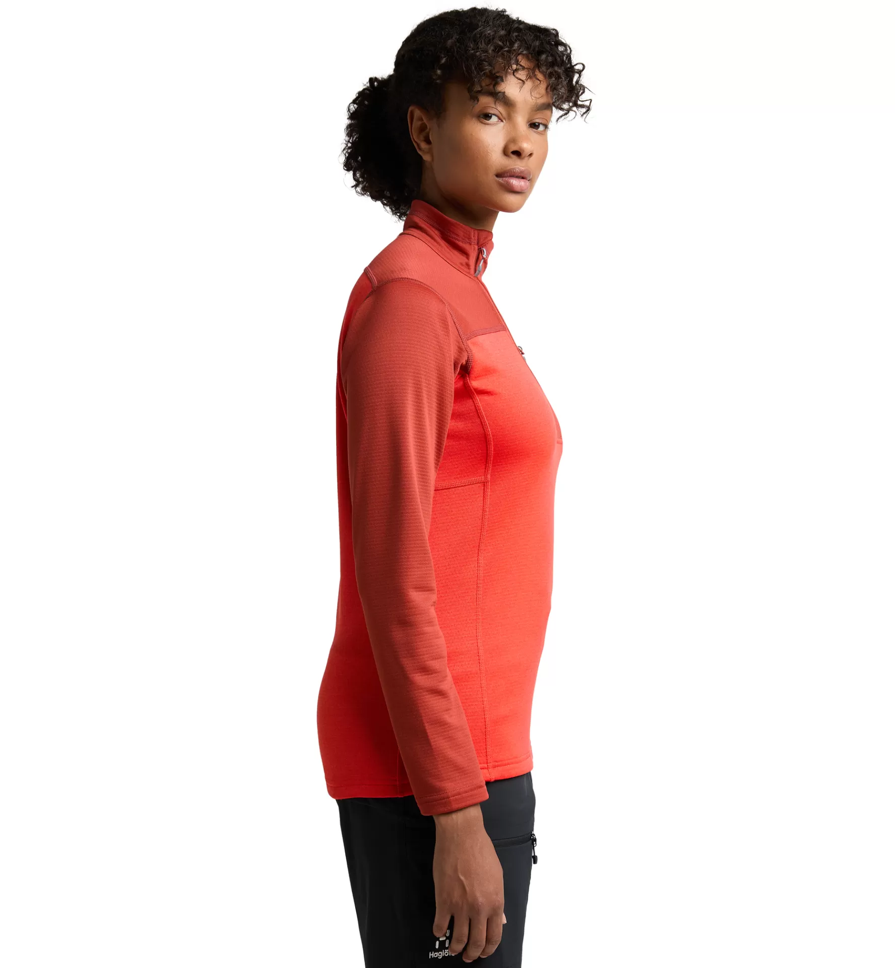 Haglöfs Roc Flash Mid Halfzip Women | Dam Fleece/Mellanlager