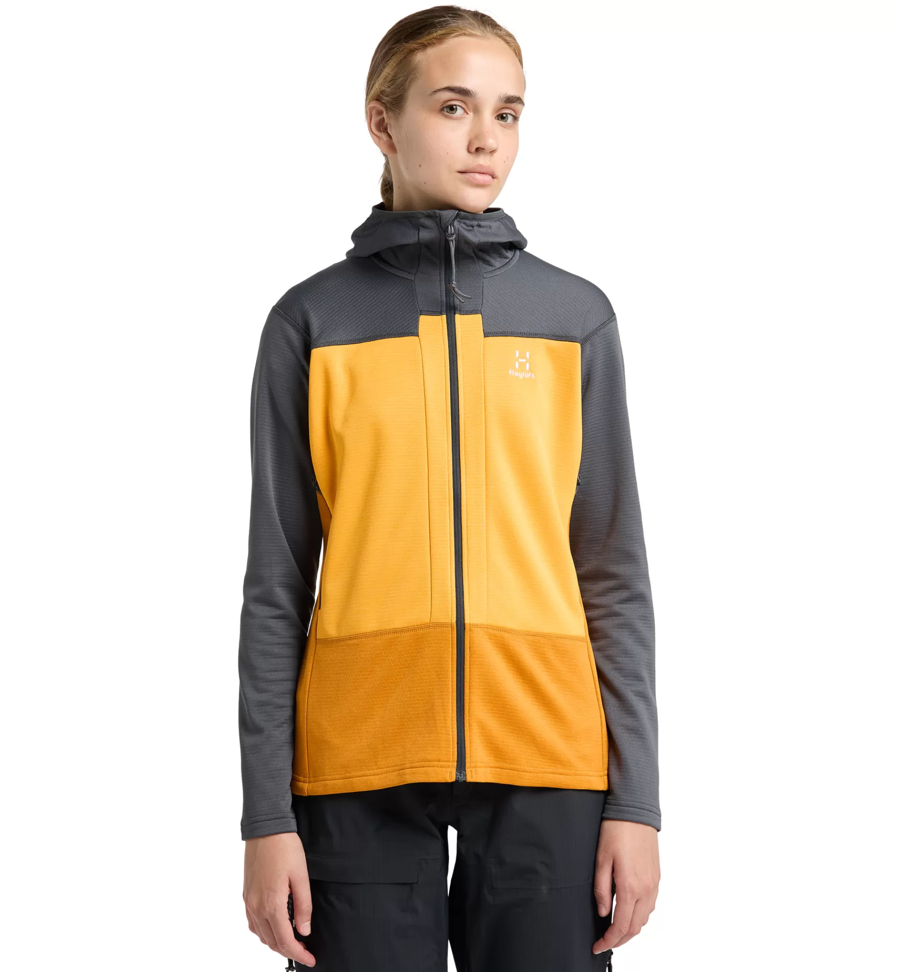 Haglöfs Roc Flash Mid Hood Women | Dam Fleece/Mellanlager