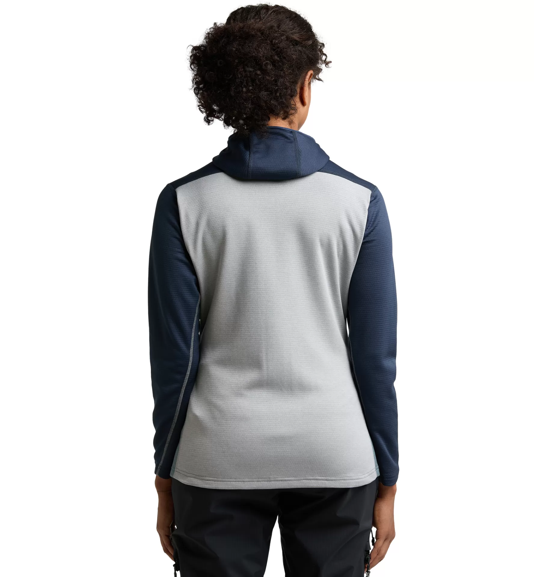 Haglöfs Roc Flash Mid Hood Women | Dam Fleece/Mellanlager