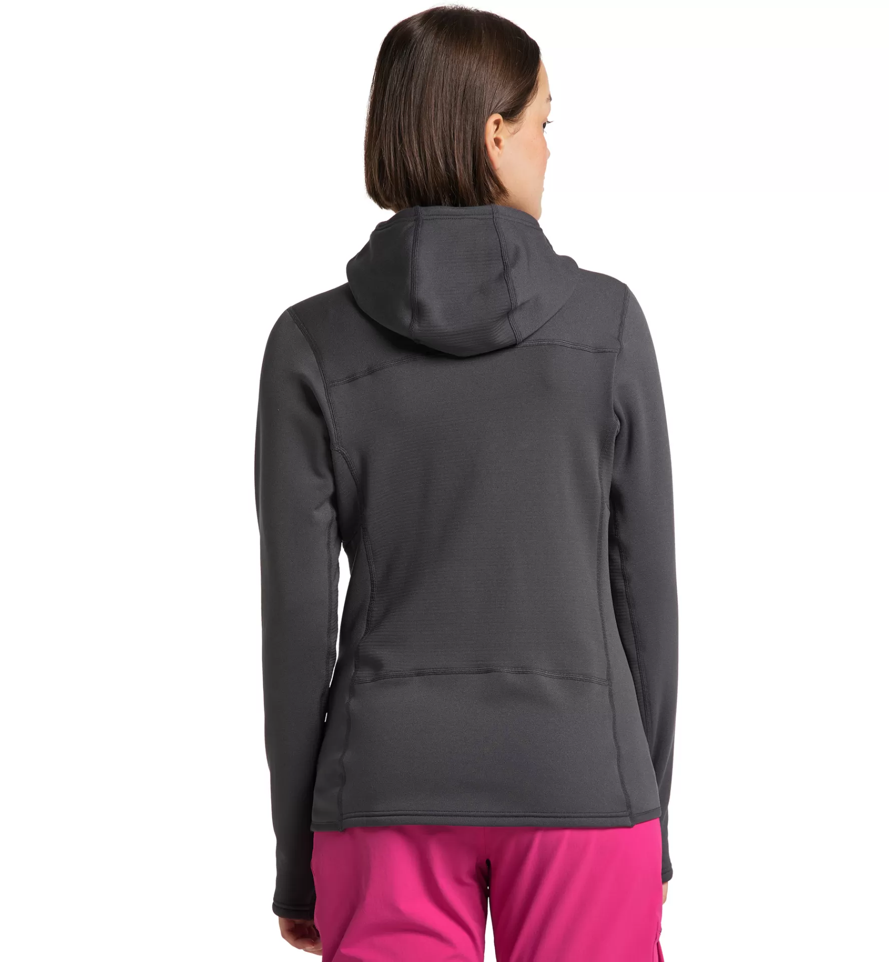 Haglöfs Roc Nordic Mid Hood Women | Dam Fleece/Mellanlager