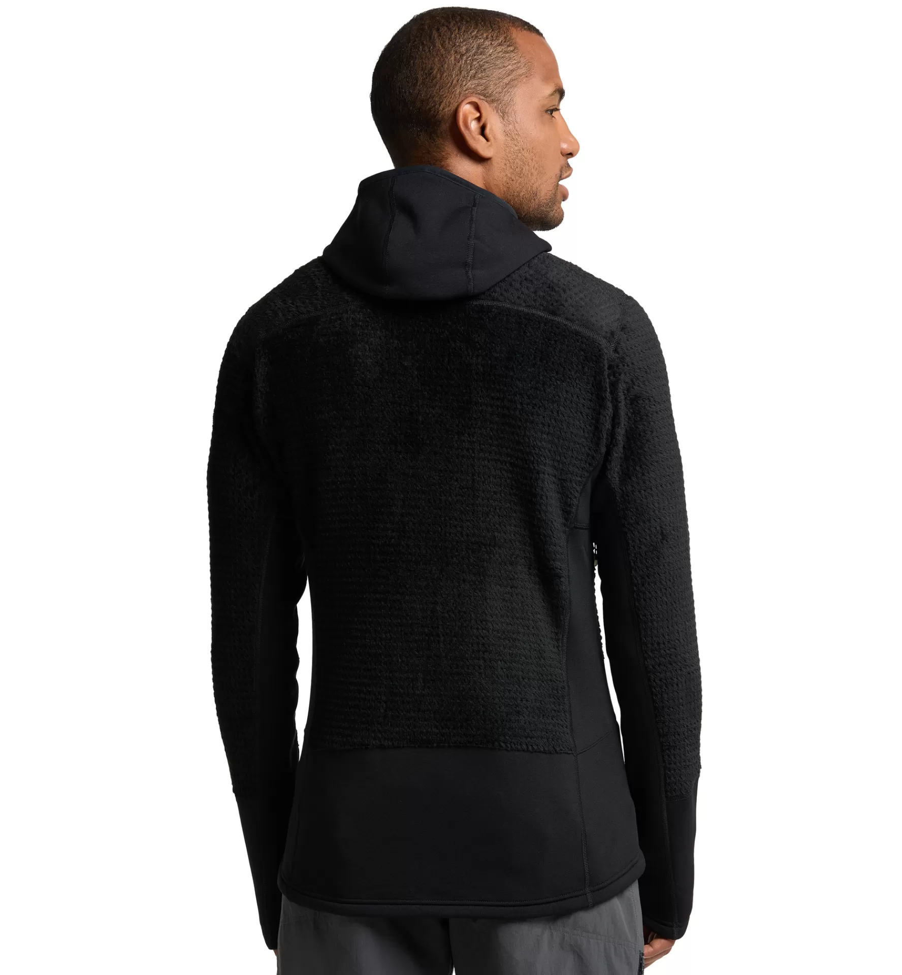 Haglöfs Roc Spitz Mid Hood Men | Herr Fleece/Mellanlager