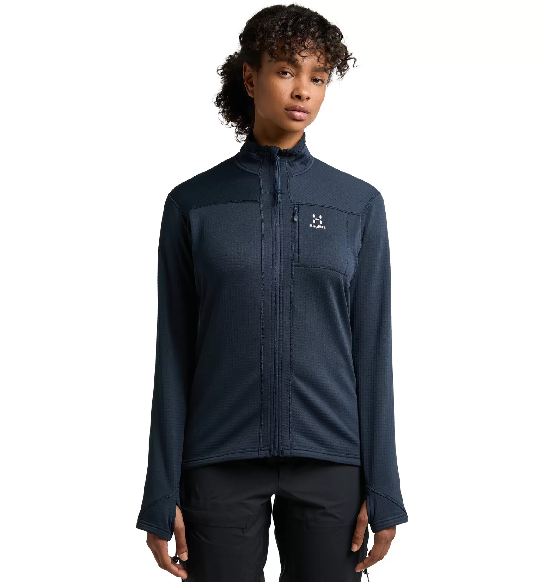 Haglöfs Roc Spitz Mid Jacket Women | Dam Fleece/Mellanlager