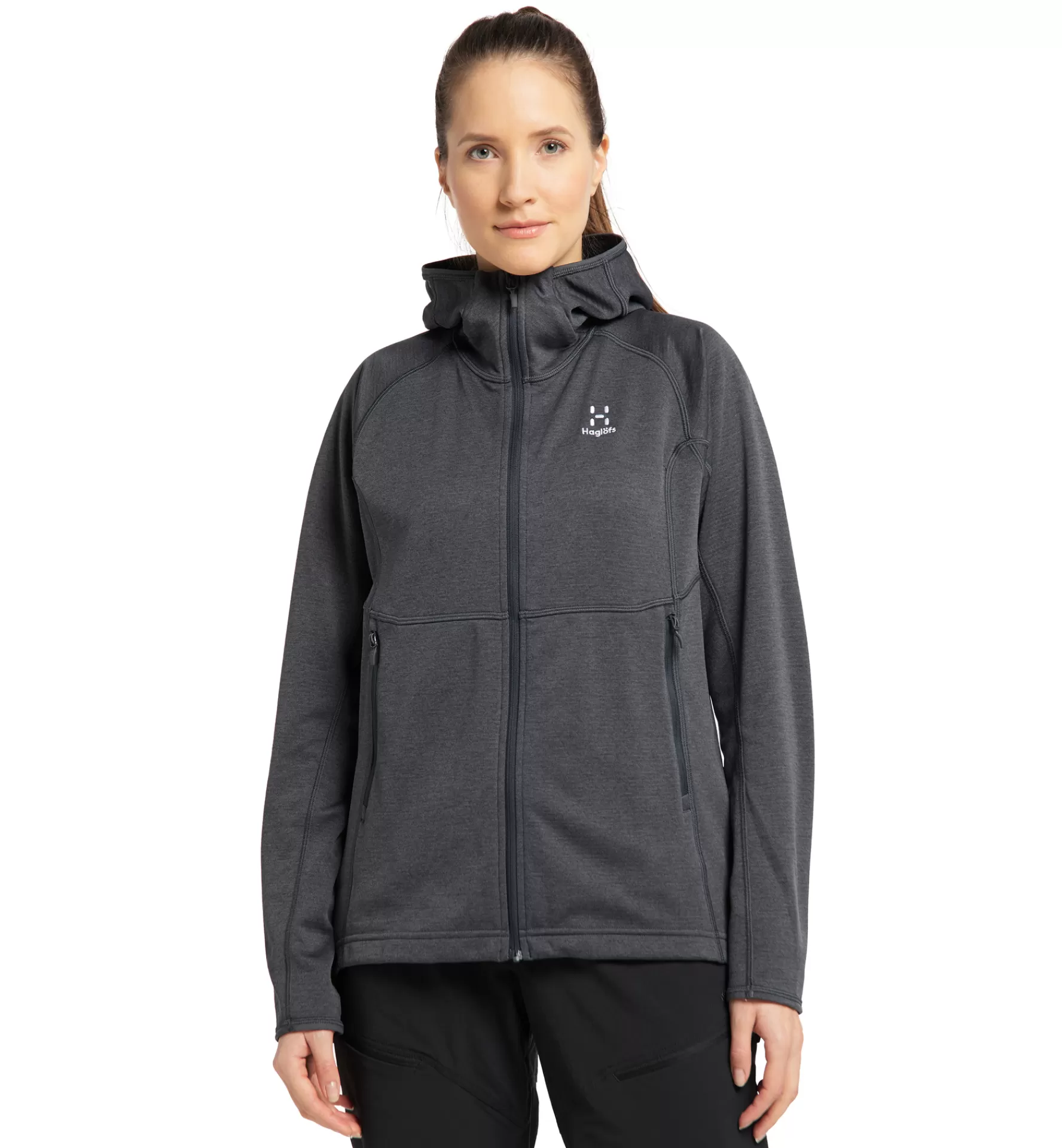 Haglöfs Skuta Hood Women | Dam Fleece/Mellanlager