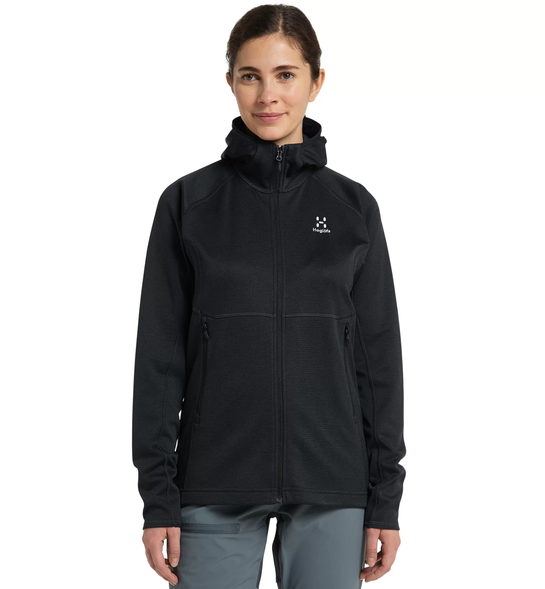 Haglöfs Skuta Hood Women | Dam Fleece/Mellanlager