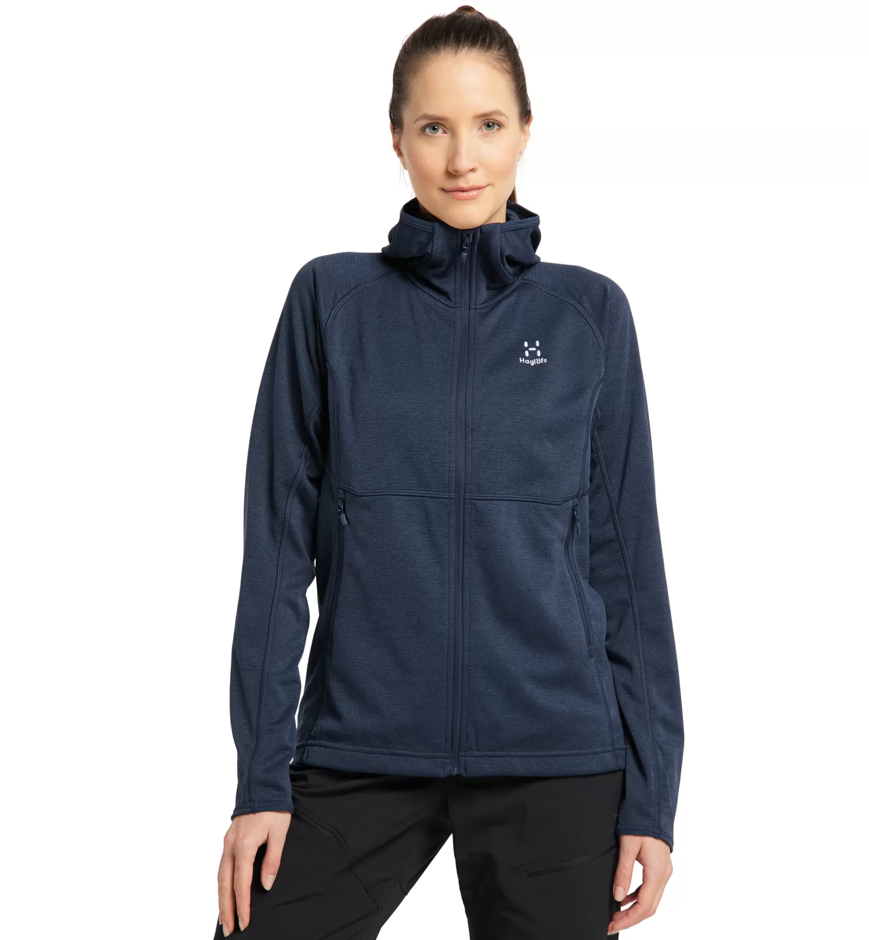 Haglöfs Skuta Hood Women | Dam Fleece/Mellanlager