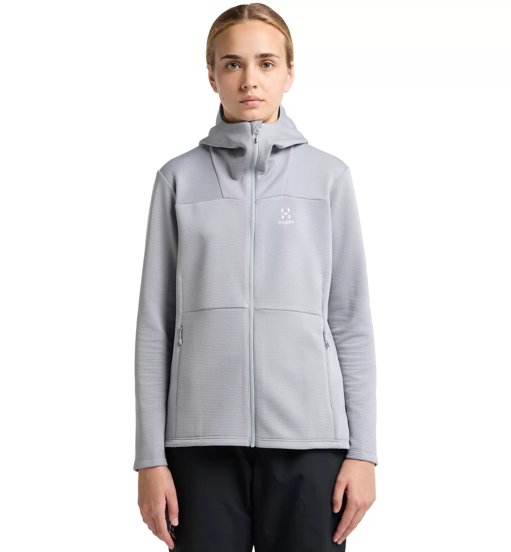 Haglöfs Willow Mid Hood Women | Dam Fleece/Mellanlager