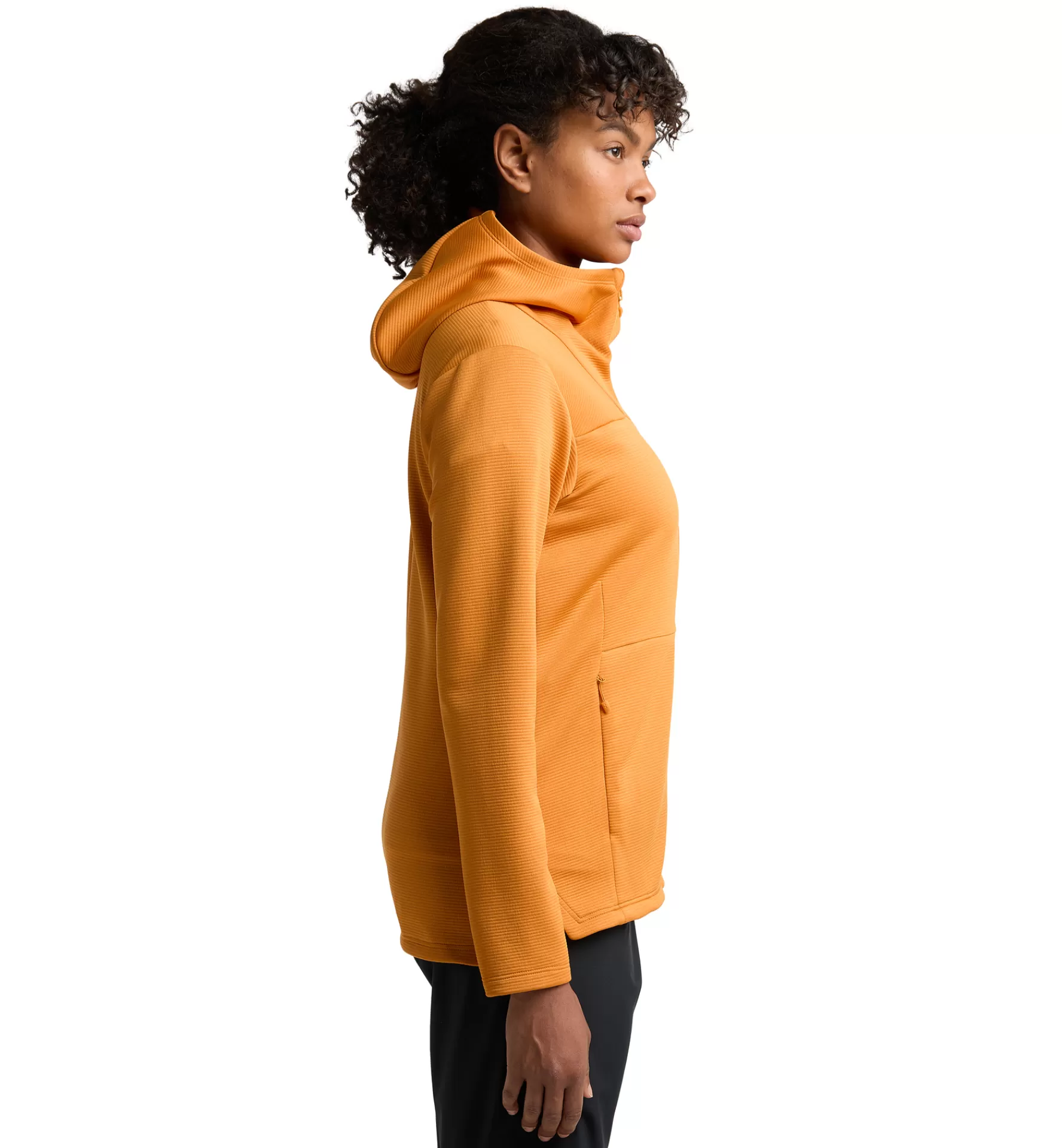 Haglöfs Willow Mid Hood Women | Dam Fleece/Mellanlager